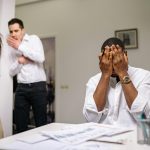 Momenti di tensione sul lavoro